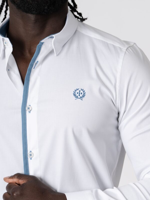 CAMISA SMK BRANCA TURQUESA - Image 2