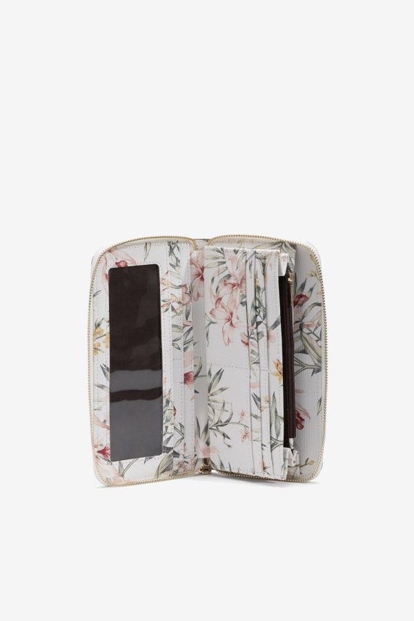 Porta-Moedas Floral Aquarela Grande - Image 4