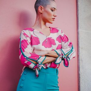 CALÇA VERDE CLÁSSICA SILVINA CAMPOS