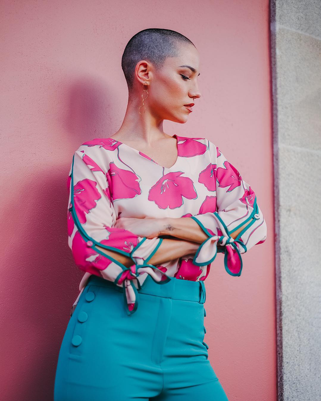 CALÇA VERDE CLÁSSICA SILVINA CAMPOS