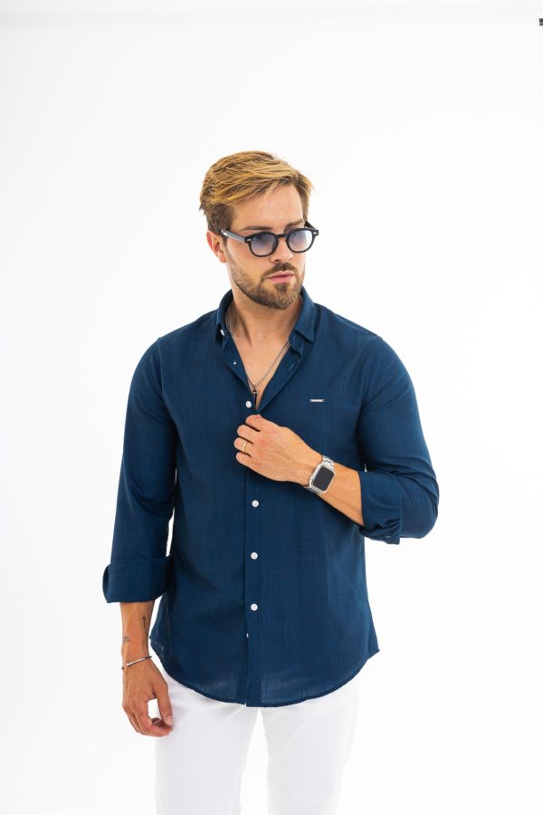 Camisa linho Icwear - Image 3