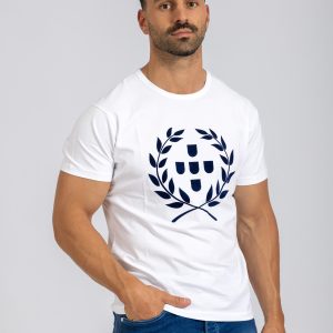 T-SHIRT SMK ESPIGAS AZUIS