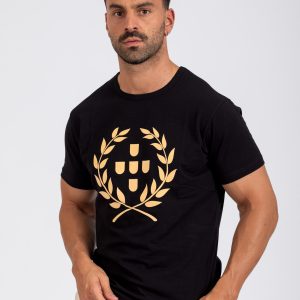 T-SHIRT SMK ESPIGAS DOURADAS