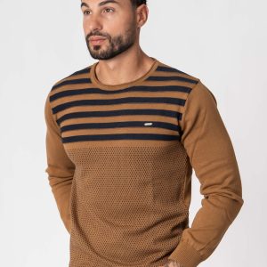 CAMISOLA SMK CAMEL RISCAS