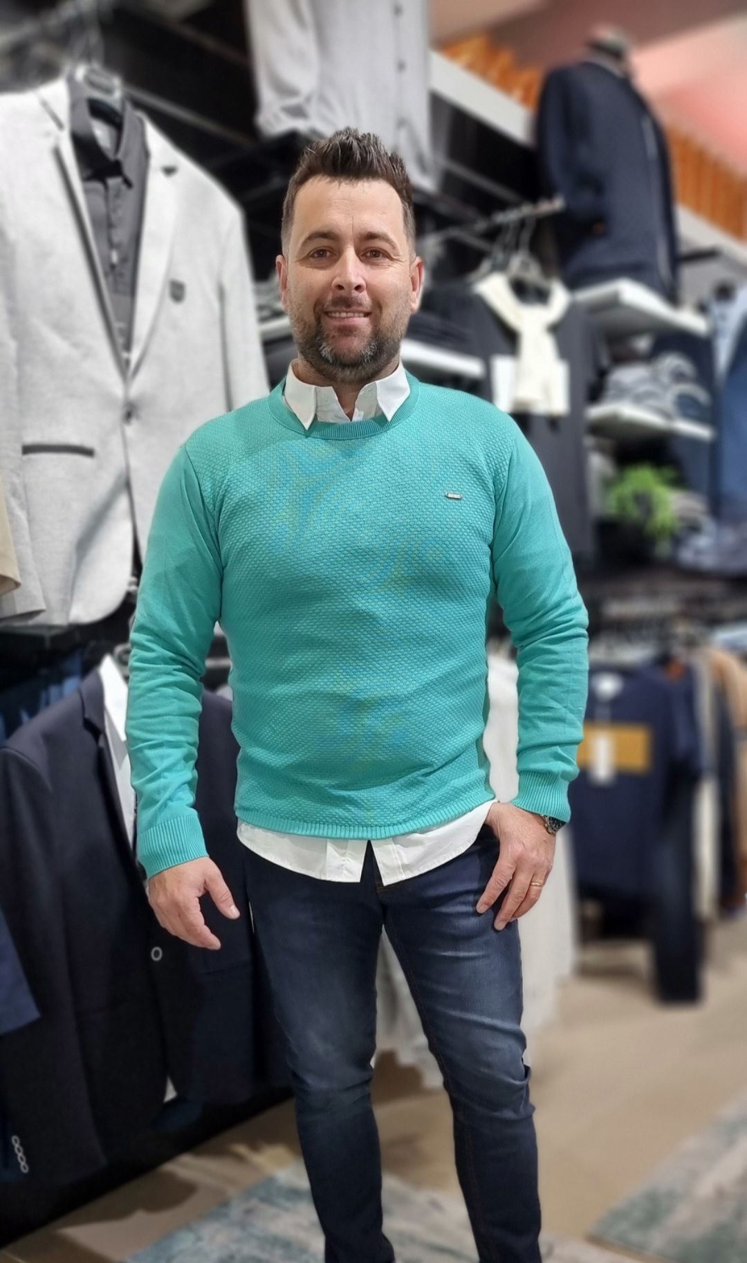 CAMISOLA MALHA VERDE DÁGUA SMK