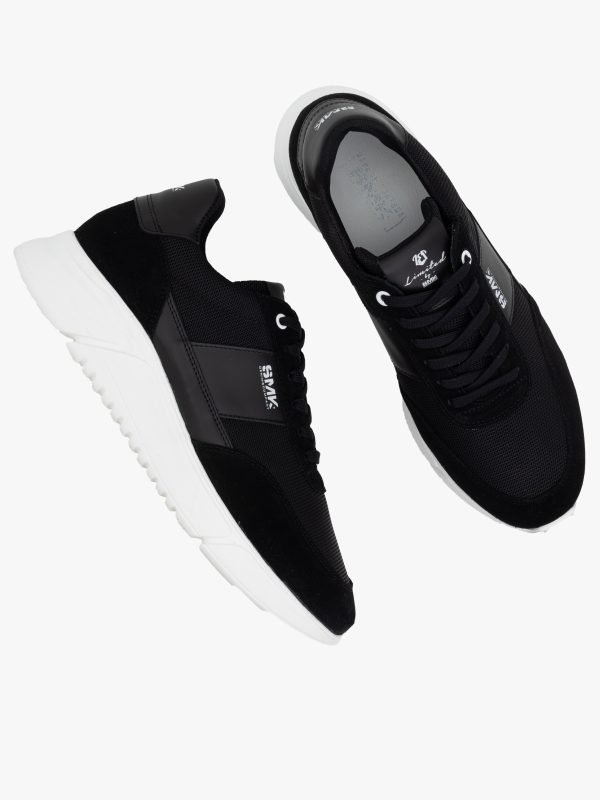 SAPATILHA SMK PRETO BRANCO