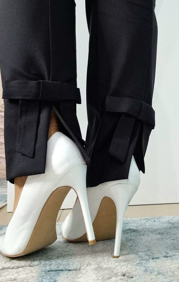 Calça clássica com botões Silvina Campos - Image 3