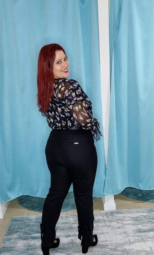 Calça clássica com botões Silvina Campos - Image 2