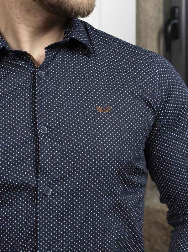Camisa azul marinho Seissa - Image 3