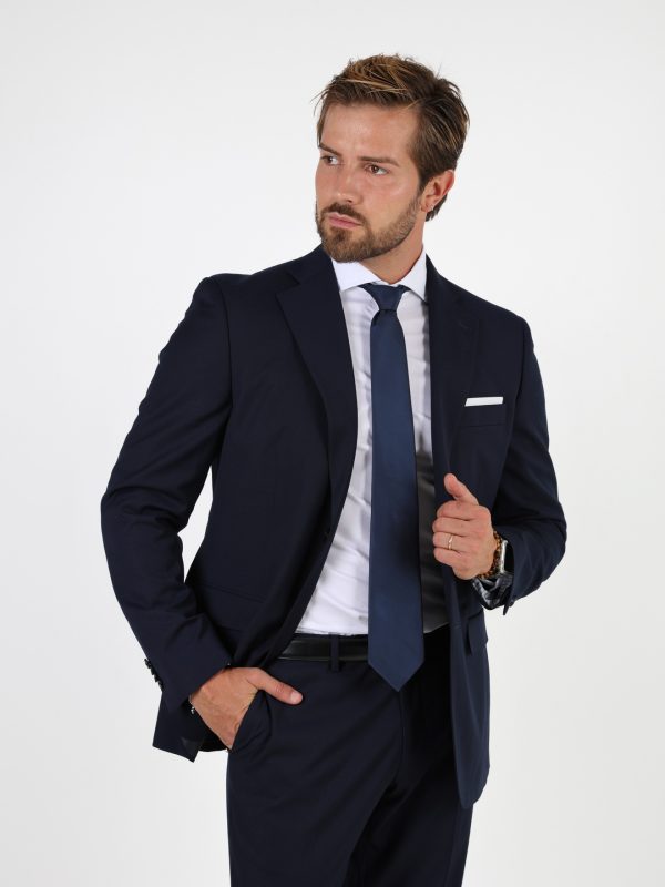 Fato liso elegante regular fit Suits Inc - Image 5