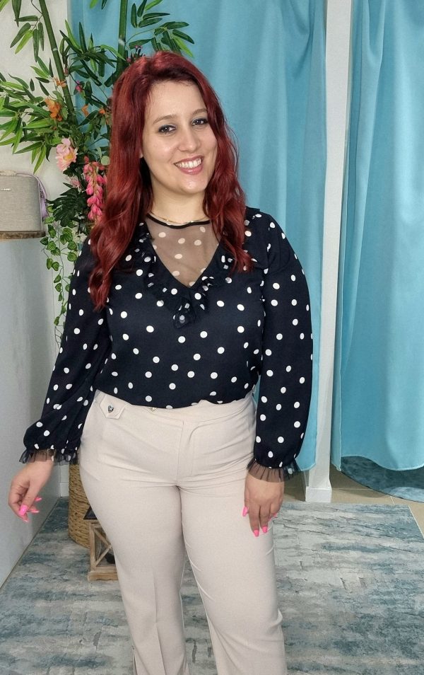 Tunica de bolinhas Silvina Campos - Image 8