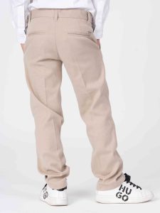 CALÇA SMKIDS K46 BEGE - 12 anos