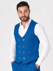 COLETE SMK AZUL FORTE - M