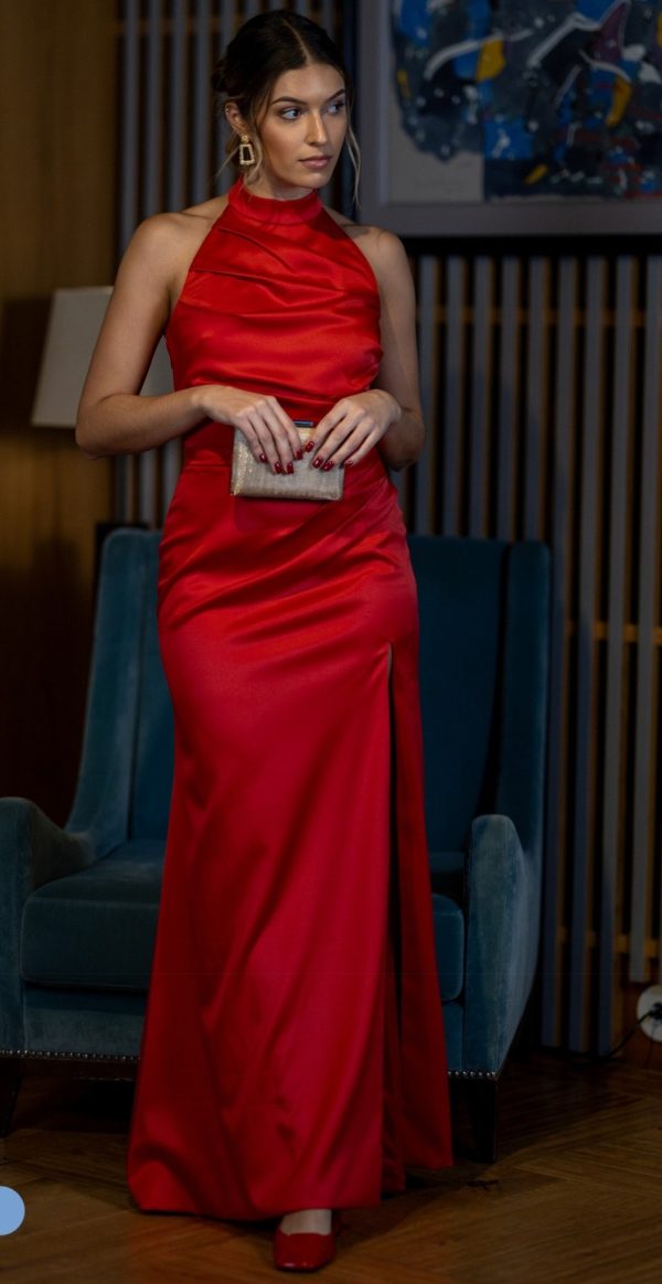 Vestido vermelho comprido - Image 7