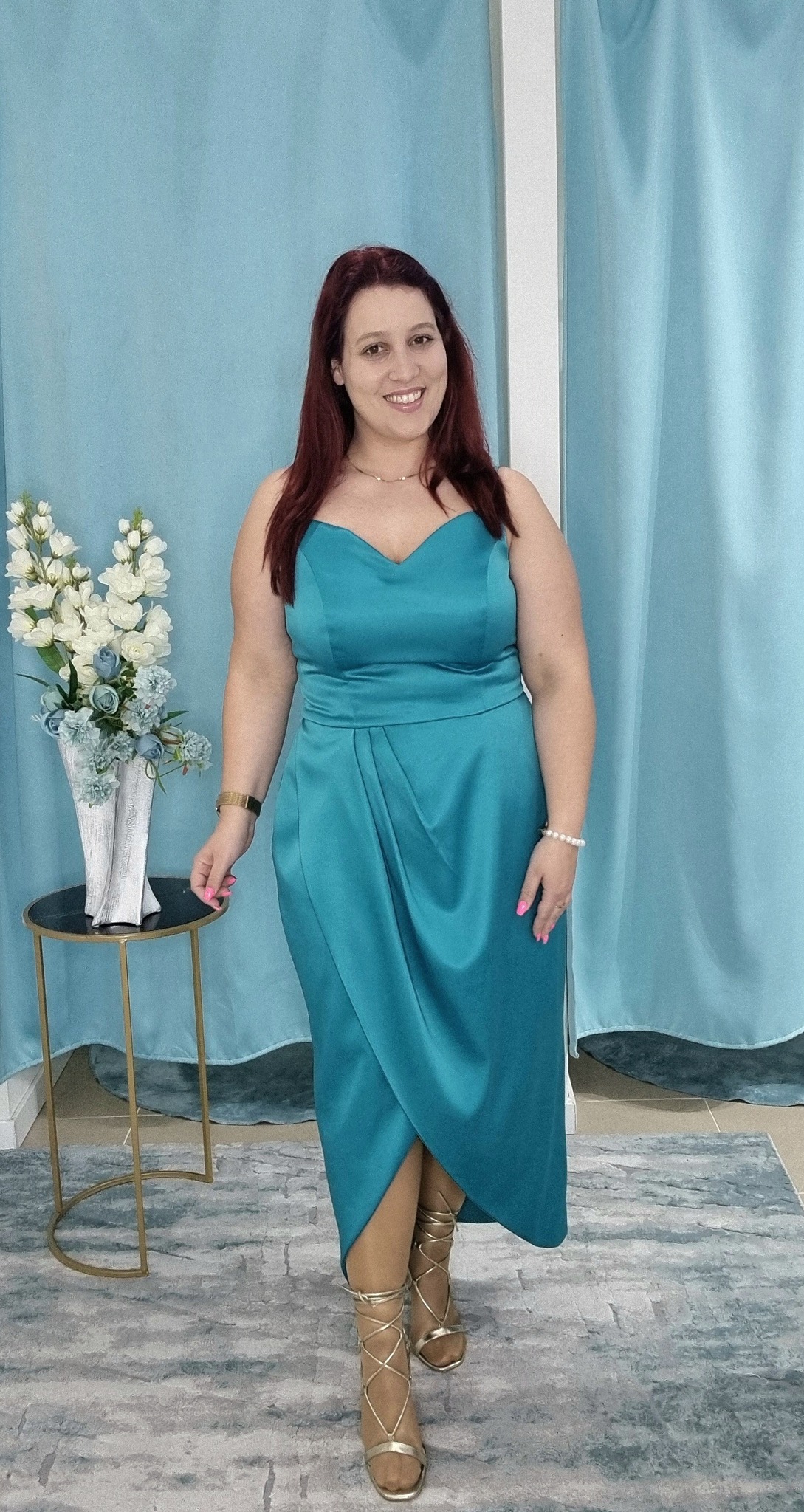 Vestido Verde Cerimónia