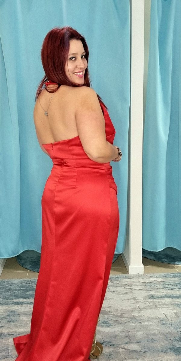 Vestido vermelho comprido - Image 6