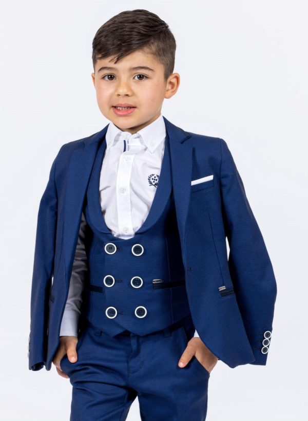 BLAZER SMKIDS WHITE SCARF - Image 2
