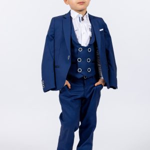 BLAZER SMKIDS WHITE SCARF