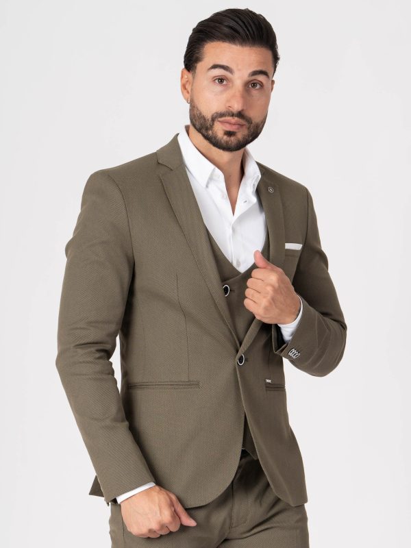 Blazer smk verde kaki clássico - Image 3