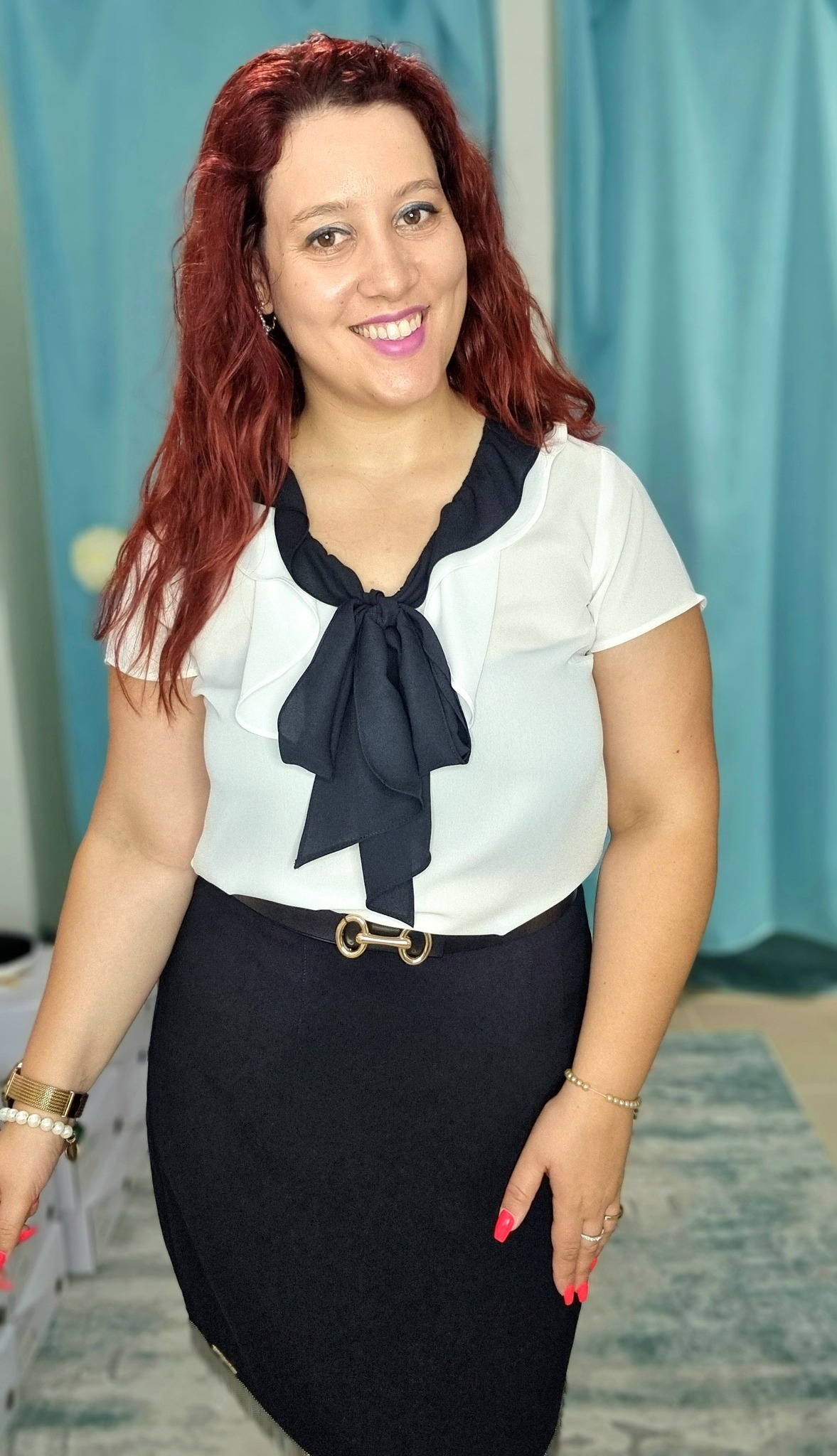 Túnica laçada Silvina Campos