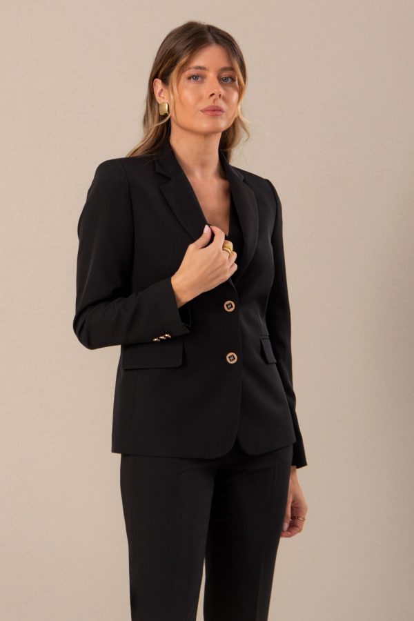 Blazer clássico cintado - Image 4