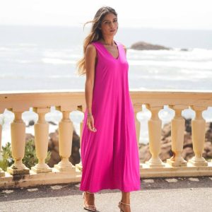 Vestido rosa Bigzone