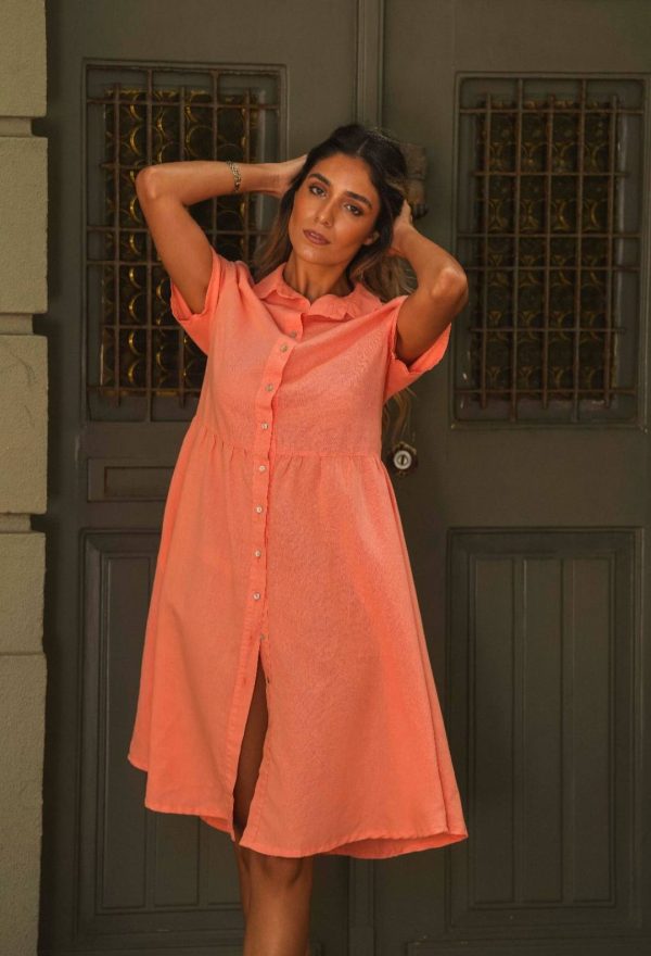 Vestido laranja Bigzone - Image 3