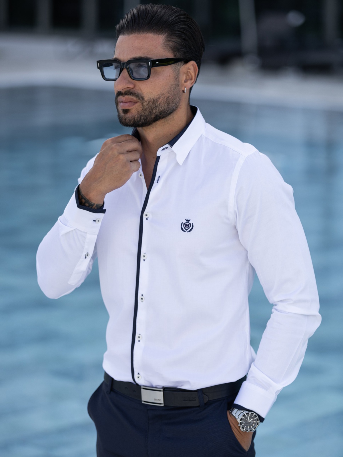 CAMISA SMK BORDADO K46 M