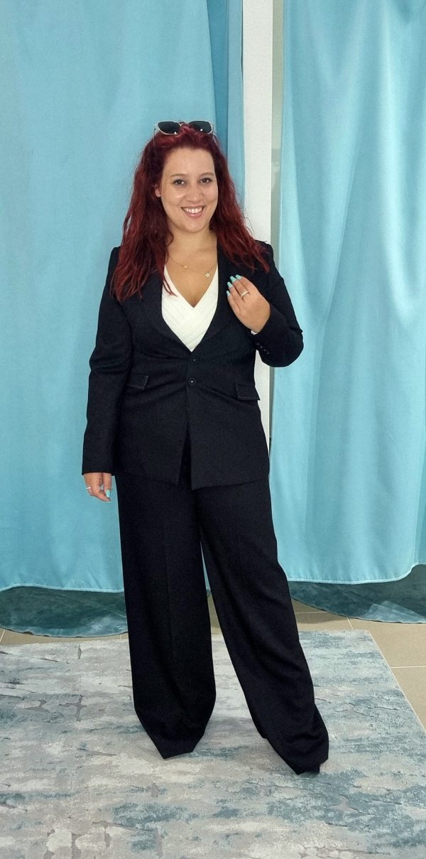 Blazer preto Silvina Campos - Image 2