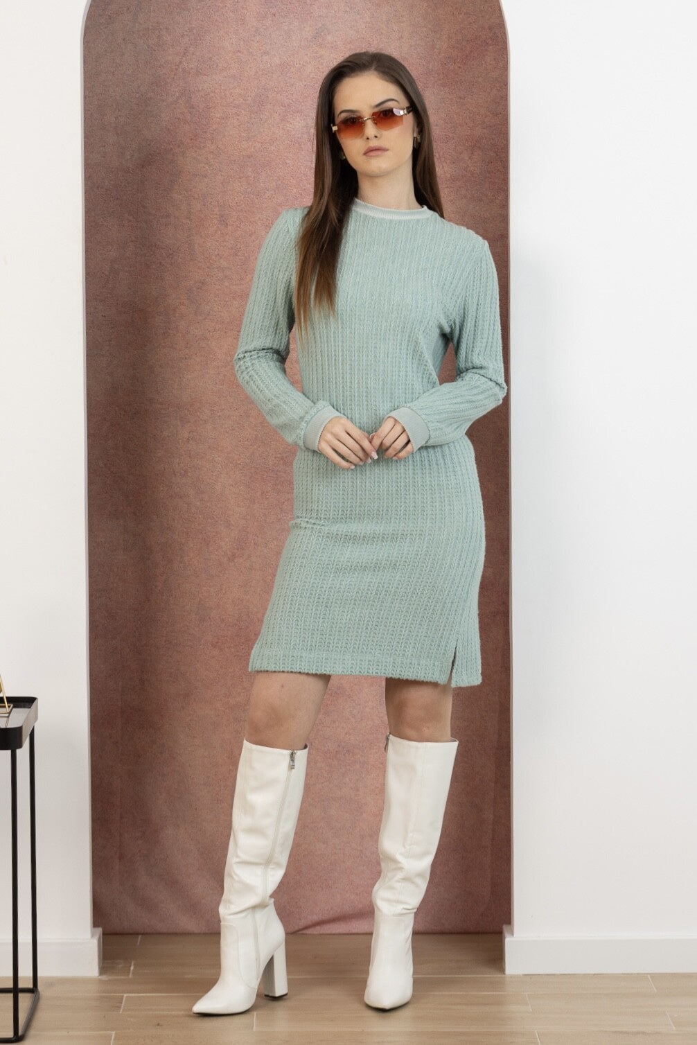 Vestido verde Seissa