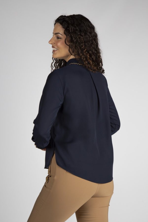 Blusa contrastes dourados - Image 4